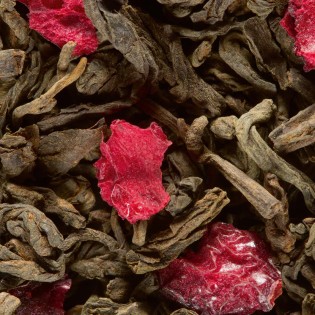 Pu Erh Fruits Rouges 100g - Thé sombre Dammann